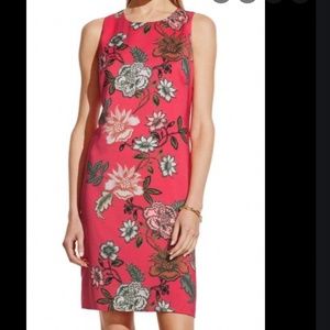 Vince Camuto Floral Print Shift Dress, Size 2